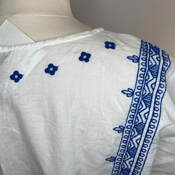 NATURAL IMPRESSIONS Women's Embroidered Beach Coverup - Size Medium - NWT - Picture 5 of 5